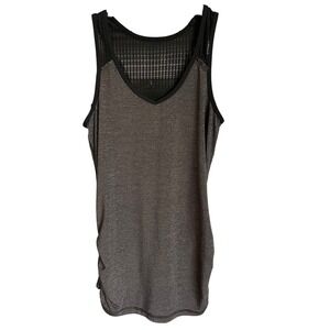 Lululemon Run Black Tie and Fly‎ Ruched Sides Tank Never Worn Size 2